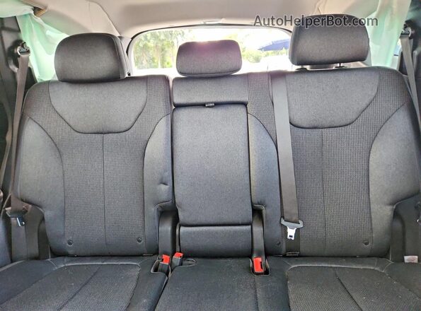 5NMS23AD4LH133290 2020 HYUNDAI SANTA Red უკანა სავარძლების ხედი