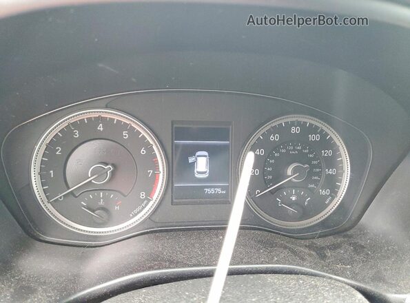 5NMS23AD4LH272738 2020 HYUNDAI SANTA White ხელსაწყოთა პანელის ხედი