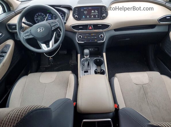 5NMS23AD4LH272738 2020 HYUNDAI SANTA White წინა პანელის ხედი