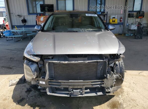 5NMS23AD5KH036825 2019 HYUNDAI SANTA Gray Front view