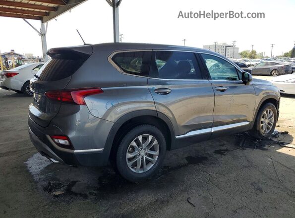 5NMS23AD5KH036825 2019 HYUNDAI SANTA Gray Rear right