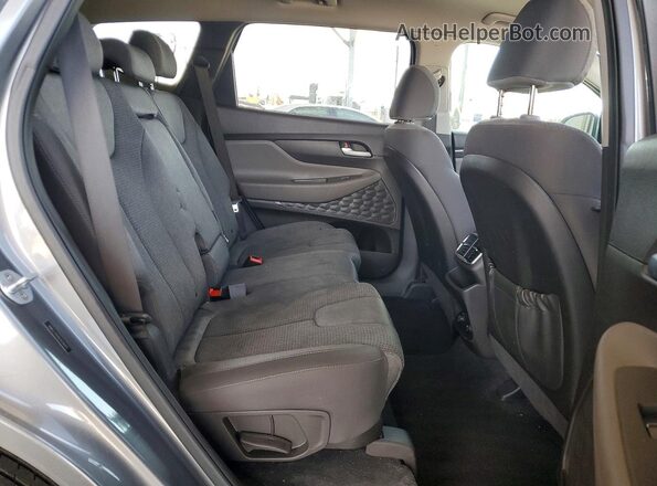 5NMS23AD5KH036825 2019 HYUNDAI SANTA Gray Rear interior view