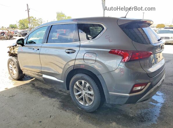 5NMS23AD5KH036825 2019 HYUNDAI SANTA Gray Rear left
