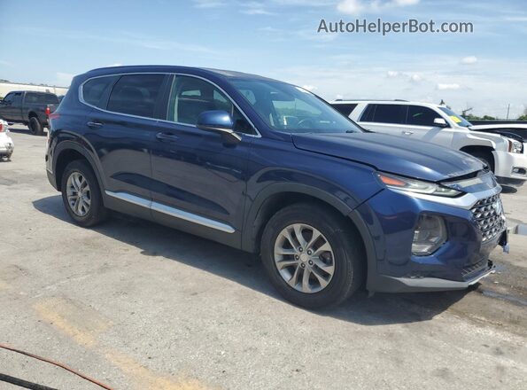 5NMS23AD5KH041894 2019 HYUNDAI SANTA Blue წინა მარჯვენა