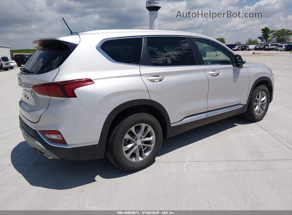 5NMS23AD5KH123236 2019 HYUNDAI SANTA FE Silver Rear right