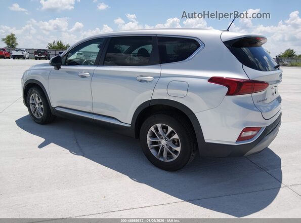 5NMS23AD5KH123236 2019 HYUNDAI SANTA FE Silver Rear left
