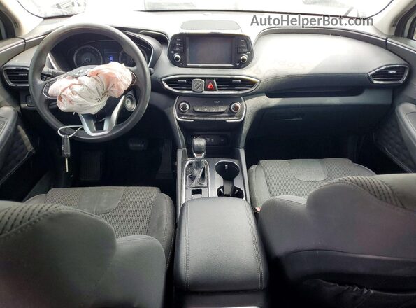 5NMS23AD5KH127805 2019 HYUNDAI SANTA Silver Вид панелі приладів