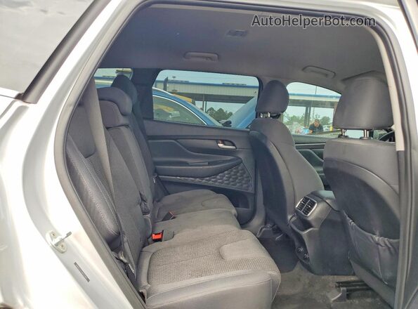 5NMS23AD5KH127805 2019 HYUNDAI SANTA Silver Вид задньої частини салону