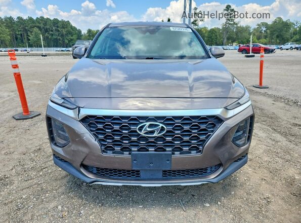 5NMS23AD5LH171773 2020 HYUNDAI SANTA Brown წინა ხედი
