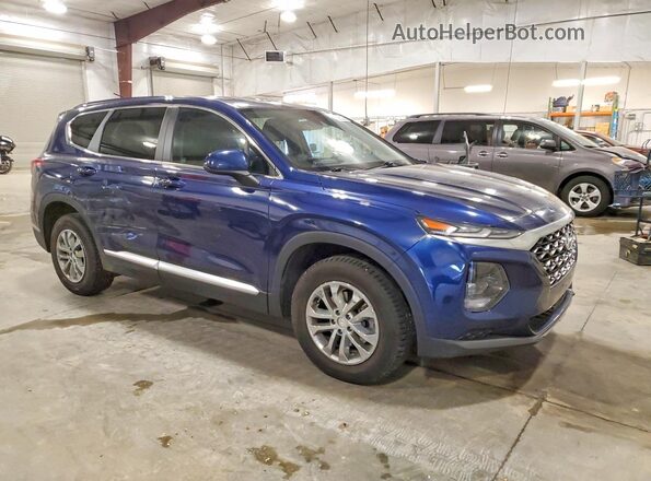 5NMS23AD6KH103450 2019 HYUNDAI SANTA Blue წინა მარჯვენა