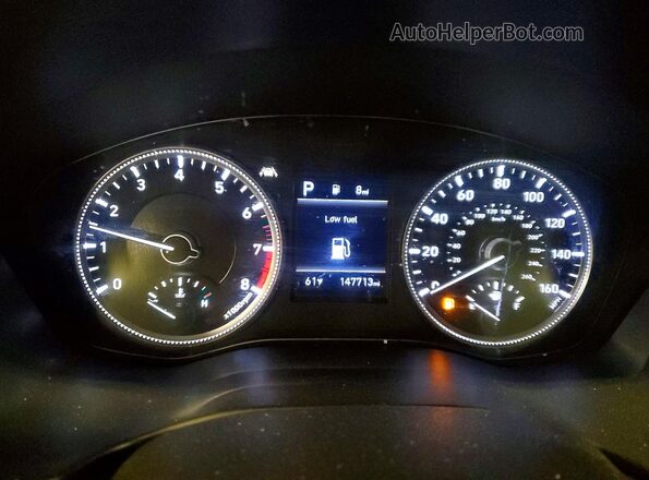 5NMS23AD6KH103450 2019 HYUNDAI SANTA Blue ხელსაწყოთა პანელის ხედი