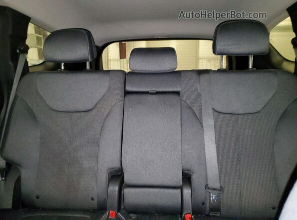 5NMS23AD6KH103450 2019 HYUNDAI SANTA Blue უკანა სავარძლების ხედი