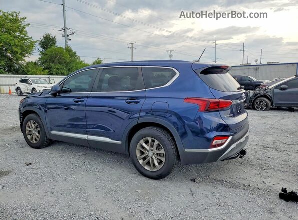5NMS23AD6LH285779 2020 HYUNDAI SANTA Blue Rear left