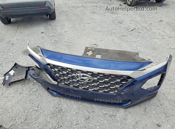 5NMS23AD6LH285779 2020 HYUNDAI SANTA Blue VIN sticker view