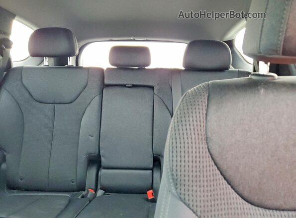 5NMS23AD6LH285779 2020 HYUNDAI SANTA Blue Rear seats view