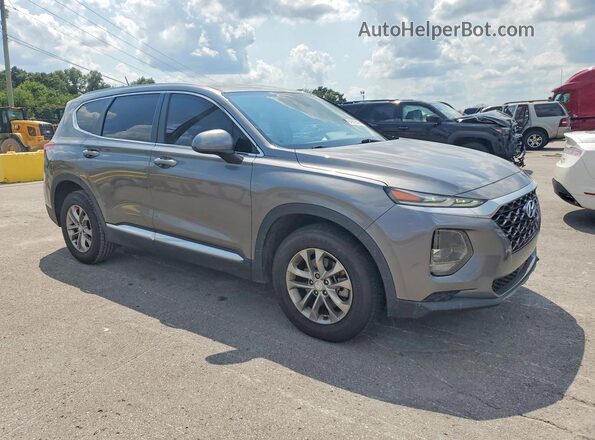 5NMS23AD7KH011702 2019 HYUNDAI SANTA Gray წინა მარჯვენა