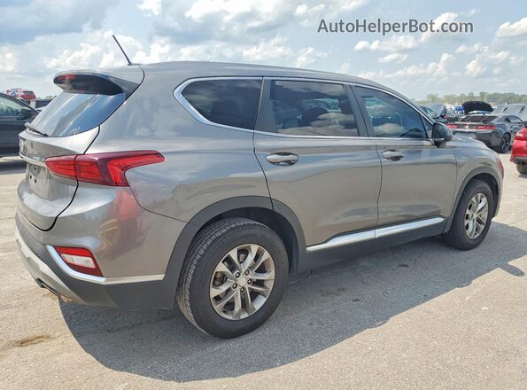 5NMS23AD7KH011702 2019 HYUNDAI SANTA Gray უკანა მარჯვენა