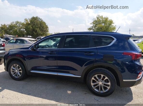 5NMS23AD7KH026197 2019 HYUNDAI SANTA FE Dark Blue Панорамний вид салону 360°