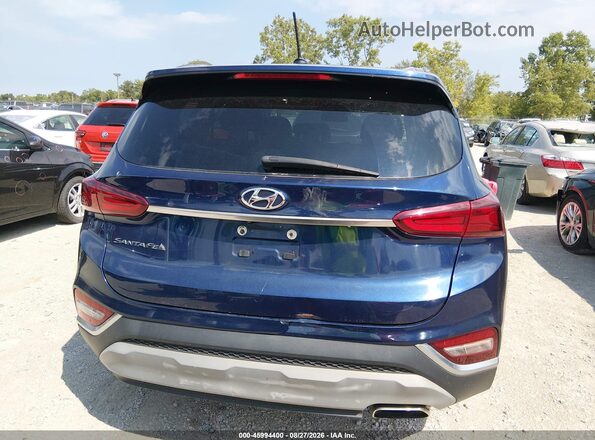 5NMS23AD7KH026197 2019 HYUNDAI SANTA FE Dark Blue 
