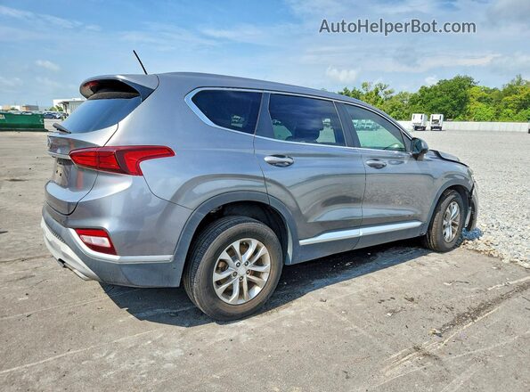 5NMS23AD9KH088913 2019 HYUNDAI SANTA Gray Tył prawy