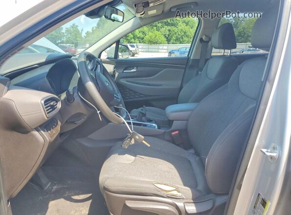 5NMS23AD9KH099989 2019 HYUNDAI SANTA Gray Vista interior delantera