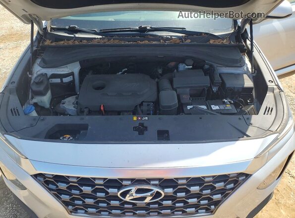 5NMS23AD9KH099989 2019 HYUNDAI SANTA Gray Vista interior trasera