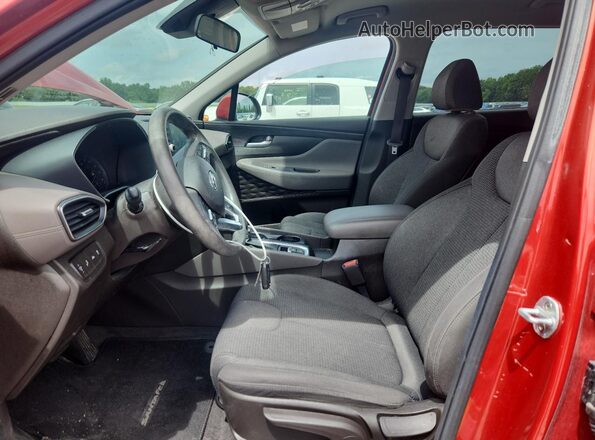 5NMS23AD9KH128262 2019 HYUNDAI SANTA Оранжевый Вид салона спереди