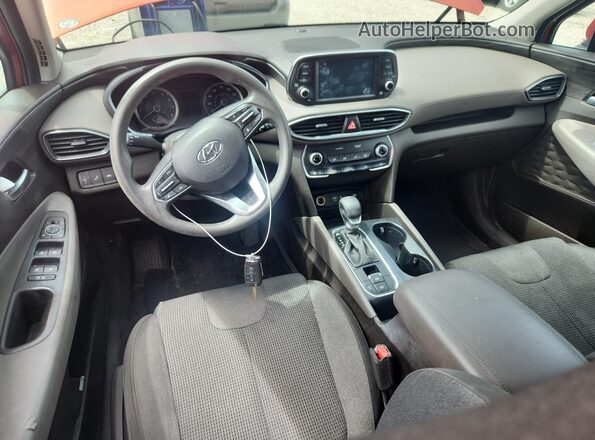 5NMS23AD9KH128262 2019 HYUNDAI SANTA Оранжевый Вид панели приборов