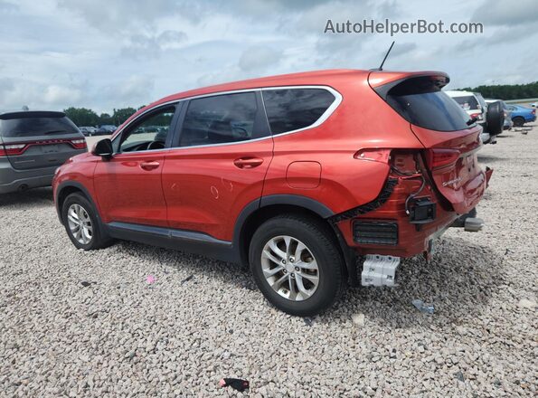 5NMS23AD9KH128262 2019 HYUNDAI SANTA Оранжевый Задняя левая четверть