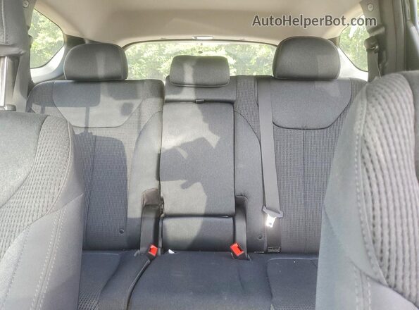 5NMS23AD9LH188835 2020 HYUNDAI SANTA Gray უკანა სავარძლების ხედი