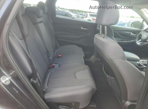 5NMS23AD9LH188835 2020 HYUNDAI SANTA Gray უკანა სალონის ხედი