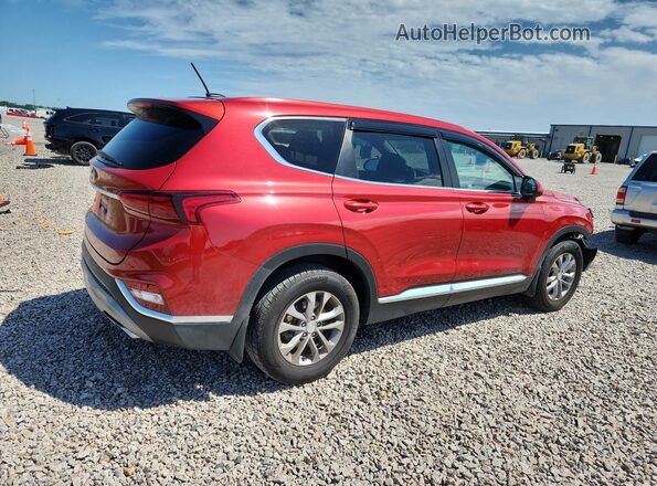 5NMS23ADXLH177763 2020 HYUNDAI SANTA Red Tył prawy