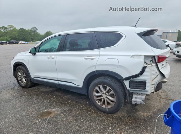 5NMS23ADXLH206078 2020 HYUNDAI SANTA Белый Задняя левая четверть
