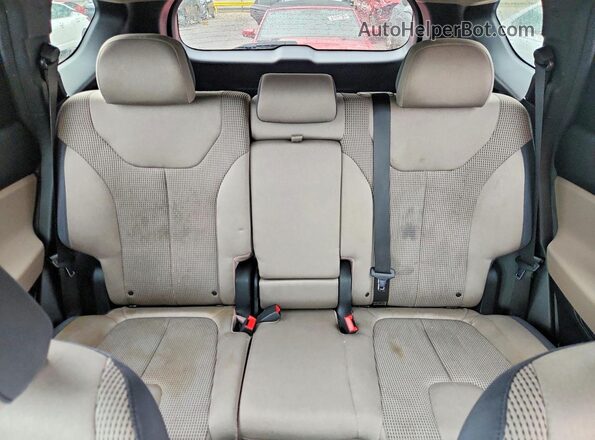 5NMS23ADXLH206078 2020 HYUNDAI SANTA Белый Вид задних сидений