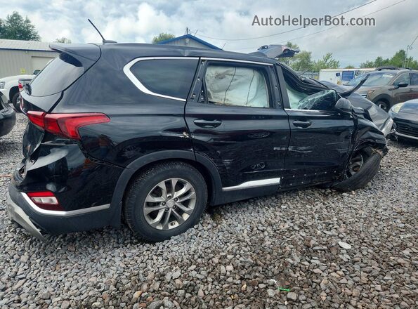 5NMS23ADXLH249691 2020 HYUNDAI SANTA Black Tył prawy
