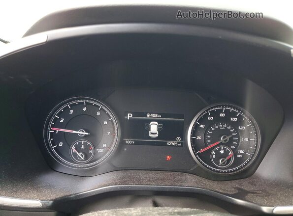 5NMS24AJ0PH610749 2023 HYUNDAI SANTA White Սարքավորումների վահանակի տեսք