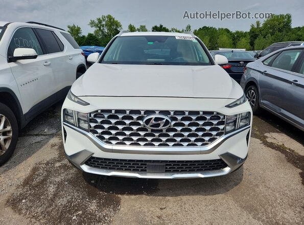 5NMS24AJ1MH364287 2021 HYUNDAI SANTA White Widok z przodu