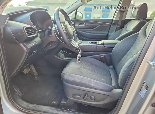 5NMS24AJ1PH495952 2023 HYUNDAI SANTA Silver Front interior view