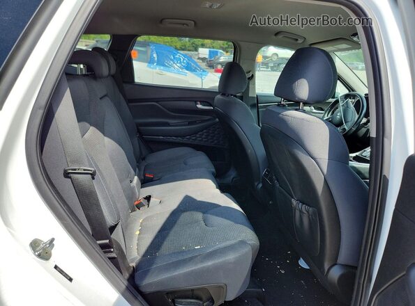 5NMS24AJ1PH525967 2023 HYUNDAI SANTA White Widok wnętrza z tyłu