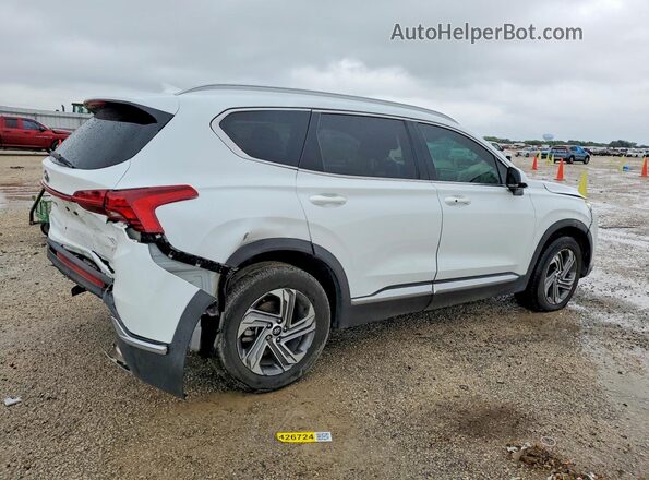 5NMS24AJ2MH315406 2021 HYUNDAI SANTA Белый Задняя правая четверть