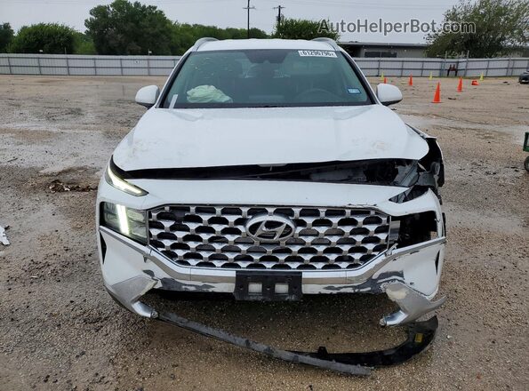 5NMS24AJ2MH315406 2021 HYUNDAI SANTA Белый Вид спереди