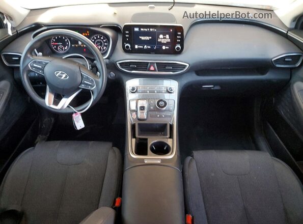 5NMS24AJ2NH414311 2022 HYUNDAI SANTA Gray წინა პანელის ხედი
