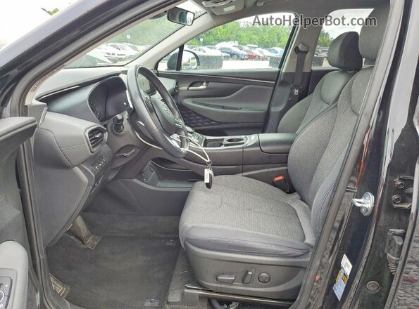 5NMS24AJ2PH612938 2023 HYUNDAI SANTA Black წინა სალონის ხედი