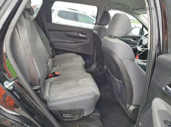 5NMS24AJ2PH612938 2023 HYUNDAI SANTA Black უკანა სალონის ხედი