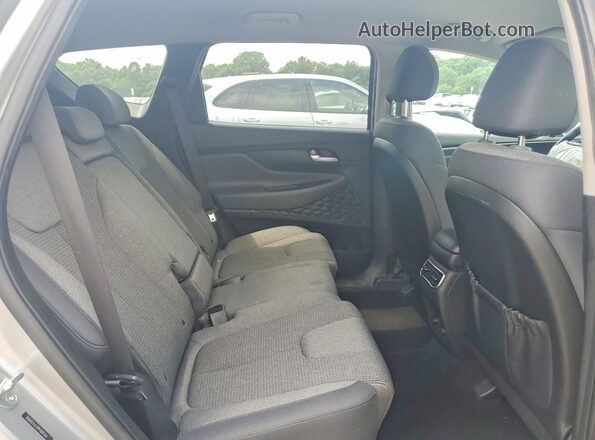 5NMS24AJ3PH589346 2023 HYUNDAI SANTA Silver Rear interior view