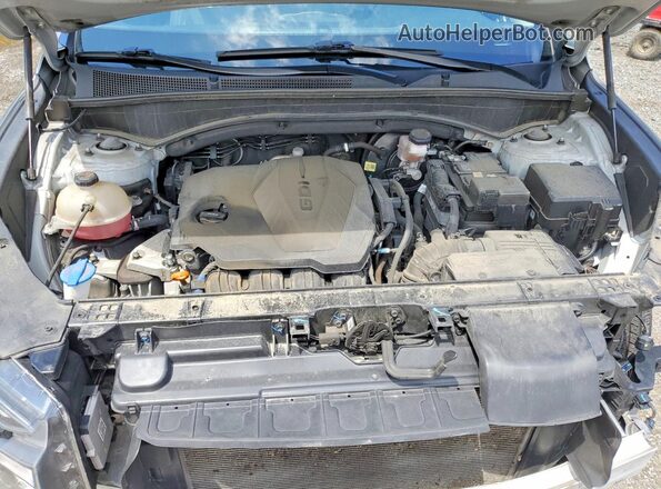5NMS24AJ3PH641087 2023 HYUNDAI SANTA Silver Rear interior view