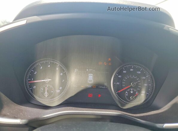 5NMS24AJ4NH406338 2022 HYUNDAI SANTA Серый Вид щитка приборов