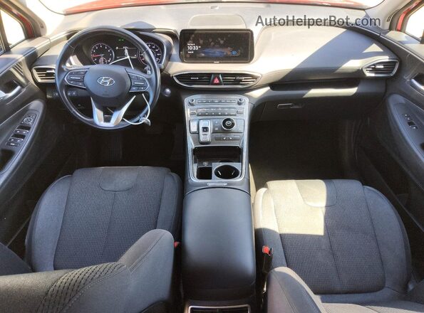 5NMS24AJ4PH538678 2023 HYUNDAI SANTA Red Vista del salpicadero