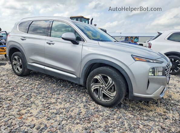 5NMS24AJ5MH355916 2021 HYUNDAI SANTA Silver Передня права чверть