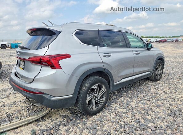 5NMS24AJ5MH355916 2021 HYUNDAI SANTA Silver Задня права чверть